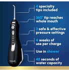 Cordless Water Flosser Dental Care Portable Rechargeable Waterproof Travel Tips