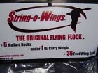 String O Wings - Mallard Duck - Flying motion Decoys - 6 On A String
