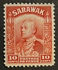 Travelstamps  1934 Sarawak Stamps Sc  120 - 10c Sir Charles V  Brooke Mint Mogh