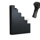 Cable Tie Holder Zip Tie Storage Rack Wall Mount Organizer