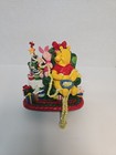 Vintage 1998 Disney Winnie The Pooh Stocking Holder Santa   s Best  Pooh   Piglet