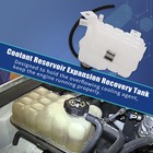 Coolant Recovery Tank Overflow Reservoir W 15psi Cap For Chevy Cadillac H2 Gmc 