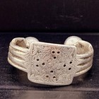 Kyra Mint-chev79 Antique-aluminum Anklet-bracelet- 7cm Large-sahara-1800s 1900s