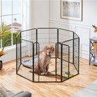 Metal Dog Playpen Foldable Pet Fence Exercise Pen For Puppy rabbit small Animal