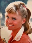 Olivia Newton Grease Signed 8x10 Photo Coa W  Matching Numbered Sticker 