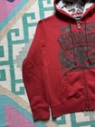 Vintage Billabong Zip Up Embroidered Hoodie Mens Size Medium Y2k 2000s Boardwear