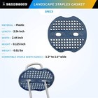 Sandbaggy Landscape Staples Gasket   staples Sold Separately 
