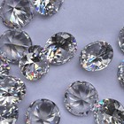 Cz Gemstone 3 5mm-15mm 1000pcs Loose Cubic Zirconia Round Cut White For Gifts