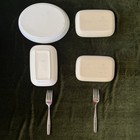Royal  continental  american Airlines    serving Dishes   Delta Airlines Flatware