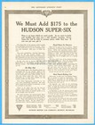 1916 Hudson Super Six Touring Car San Francisco To New York Record Elko Nv Ad