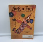 Lot Of  7  Vintage 1972 Pack-o-fun The Only Scrap-craft Magazines