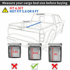Oedro 4-fold 6 5ft Soft Tonneau Cover For 2015-2025 Ford F-150 F150 Truck Bed