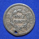 1851 Braided Hair Large Cent 1c  - 787