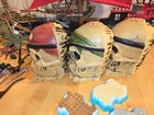 Mega Bloks 3619 Pyrates Admiral Scathe s 3660 Dead Eyes Phantom Parts Pieces Lot
