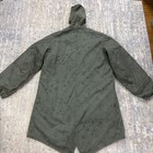 Vintage Desert Night Camo W  Parka Liner Large Green Hooded Fishtail Usgi 80s