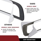 Single Side 3rd Third Brake Light Seal Gasket Compatible With Silverado Gmc 1500