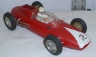 2 Open Wheel Indy Race Car Plastic Friction Toy 1950s In Marx Works
