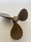 Solid Brass Boat Ship Propeller Nautical Paperweight Vtg 5    Marine