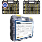 Nuts And Bolts Assortment Kit Stainless Steel Screws Washers Organizer Box 1575