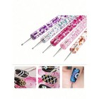 20pcs Pink Nail Art Brush Set Uv Gel Liner Dotting Pens Manicure Tools Fast Ship