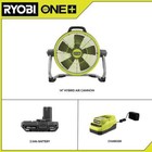 One  18v 14 In  Hybrid Air Cannon Kit With 2 0 Ah Battery And Charger