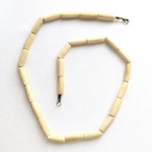 Celluloid Tube Beaded Necklace Vintage Tribal Southwestern Jewelry Gift 25   