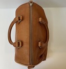 Ralph Lauren Vintage Pebble Leather Boston Speedy Doctor Bag Purse  please Read 