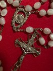Vintage Catholic Rosary Beads Made In Rome