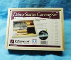 Flexcut 21 Piece Deluxe Starter Set Wood Carving Tool Set Sk108 - Usa Made