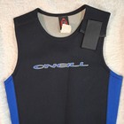 O neill Men Wetsuit Size Lt Black And Blue Sleeveless Neoprene Style 0252