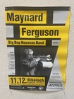 Vintage Maynard Ferguson Poster Big Bop Nouveau Band Poster Biberach