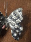 Jan Barboglio Cast Iron Butterfly Wine Bottle Stopper Topper Cork Retired Signed