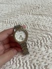 Michael Kors Two-tone Dress Watch White Dial Roman Numerals Bracelet Band