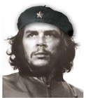 Che Guevara Store Beret Black Original Beret  Silver Star Large
