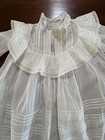 Edwardian Cotton Lawn Lace Girls Childs Dress Antique Victorian edwardian Sz 2 