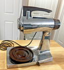 Vintage Sunbeam Mixmaster Stand Mixer Complete Set Bowls Juicer Attachments Work