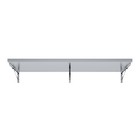 Amgood 18 In  X 60 In  Stainless Steel Folding Wall Shelf