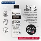 Pronto 100  Acetone Gel Nail Polish Remover - Polish Remover For Nails   Acetone