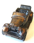Vintage Metal Car Coin Bank Advertising Ncsb Niagara County Savings Bank