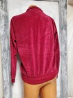 70s Vtg Velour Velvet Men s Montgomery Ward Shirt Pullover Banded Polo Actual M 