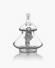 The Grav Wobble Bubbler Water Pipe - Clear Color - Free Shipping 