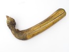 19th C  Native American Indian Plains Plateau Elk Horn Hide Scraper - Jw2