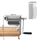 Meat Tenderizer Hand Crank Flatten Butchers Tool Cuber Steak Machine Kitchentool