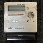 Sony Mz-r909 Md Walkman Silver Portable Mini Disc Player Tested Working