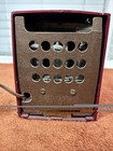 Vintage Mcm Emerson Bakelite Table Top Tube Radio Model 706-b No Power Burgundy