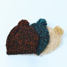 Oh sunny Women s Thick Warm Hat Soft Knitted Wool Beanie Cap For Autumn Winter 