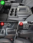 Auto Center Console Armrest Cover Jump Seat Console  Silverado Sierra 2014-2018