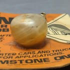 Vintage Onyx Marble Shifter Shift Knob Rat Rod   1960 s