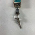 Nos Gm 1963-65 Impala Belair Glove Box Lock And Key 3851704  Z2