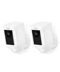 2-pack Ring Spotlight Cam Battery Wireless Security Camera White - Brand New